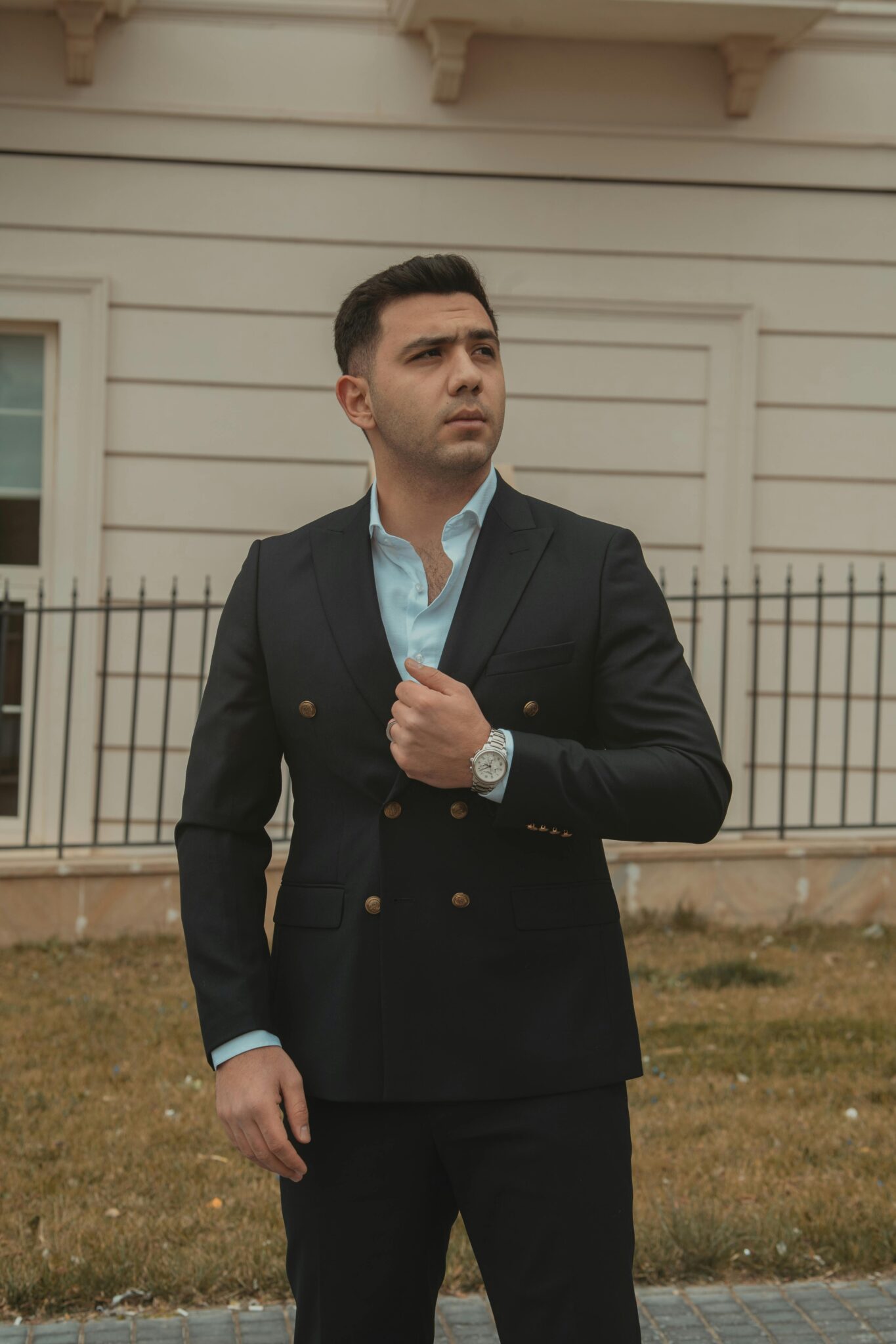 Double Breasted Suit for Personal Stylist Blog