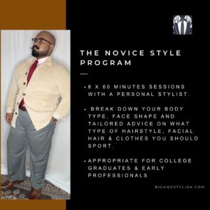 The Novice - Personal Styling Program For Men in India