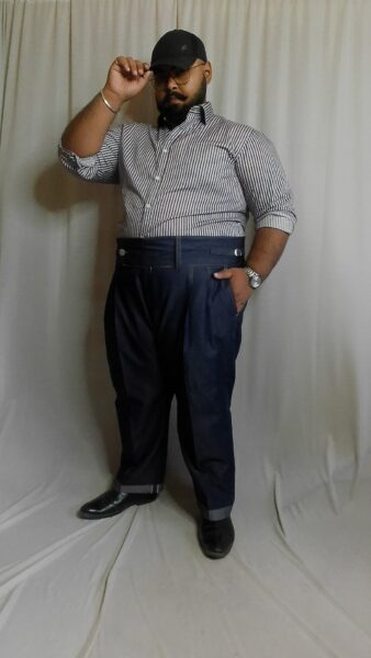 Classic Blue Striped Shirt Old Money Style by Big and Stylish